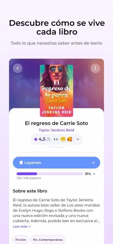 Muvel: registro de lecturas screenshot 4 of 6