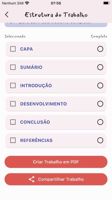 Raitzz: Trabalho Escolar e TCC Screenshot