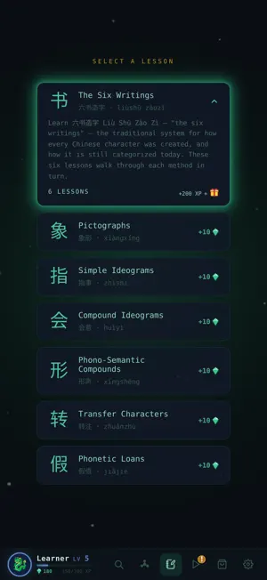 Zhong - Chinese Characters screenshot 3