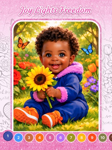 Zuri's Color iPad screenshot