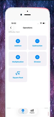 Quiz for Studying Math iPhone screenshot