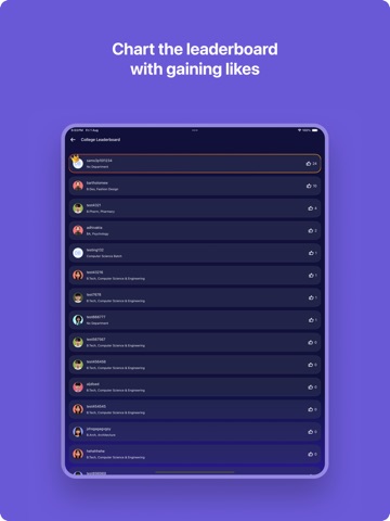 Tashan- Join Campus Contests iPad screenshot