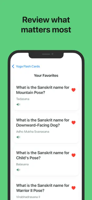 Yoga Flash Cards: Study Stack screenshot 4