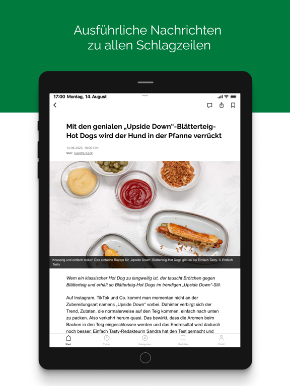 Hanauer Anzeiger News iPad screenshot 5 - News app