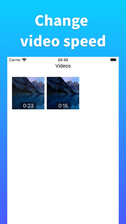 Video Speed Editor - Simple