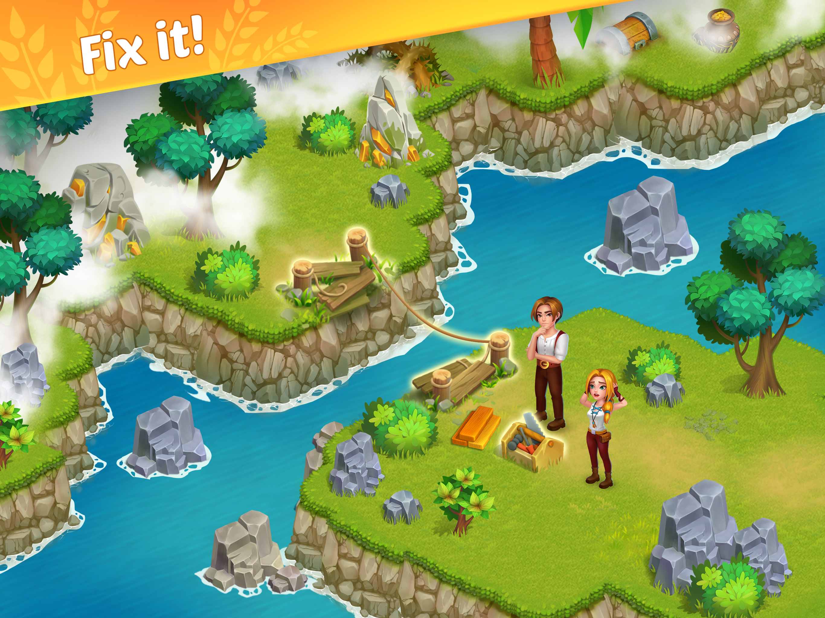 Dreamy Harvest: Farm Island