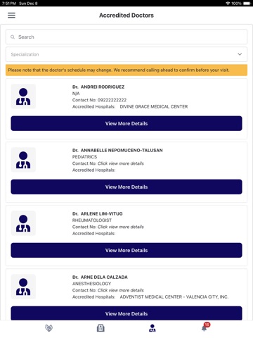 WellCare Health iPad screenshot 4