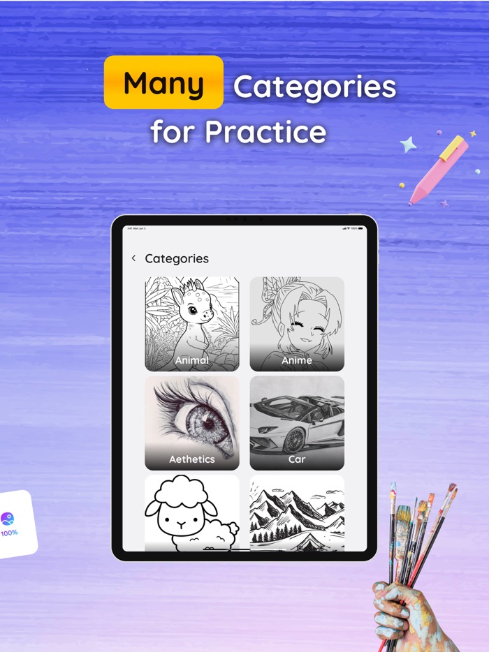 AR Drawing Paint to Sketch