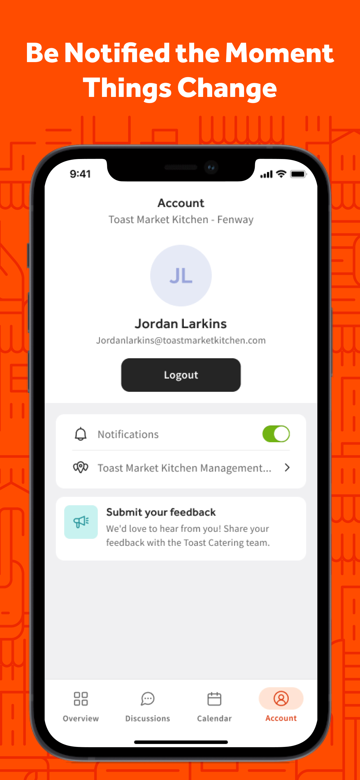 Events Manager by Toast
