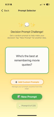 PickMe - Who Goes First? screenshot