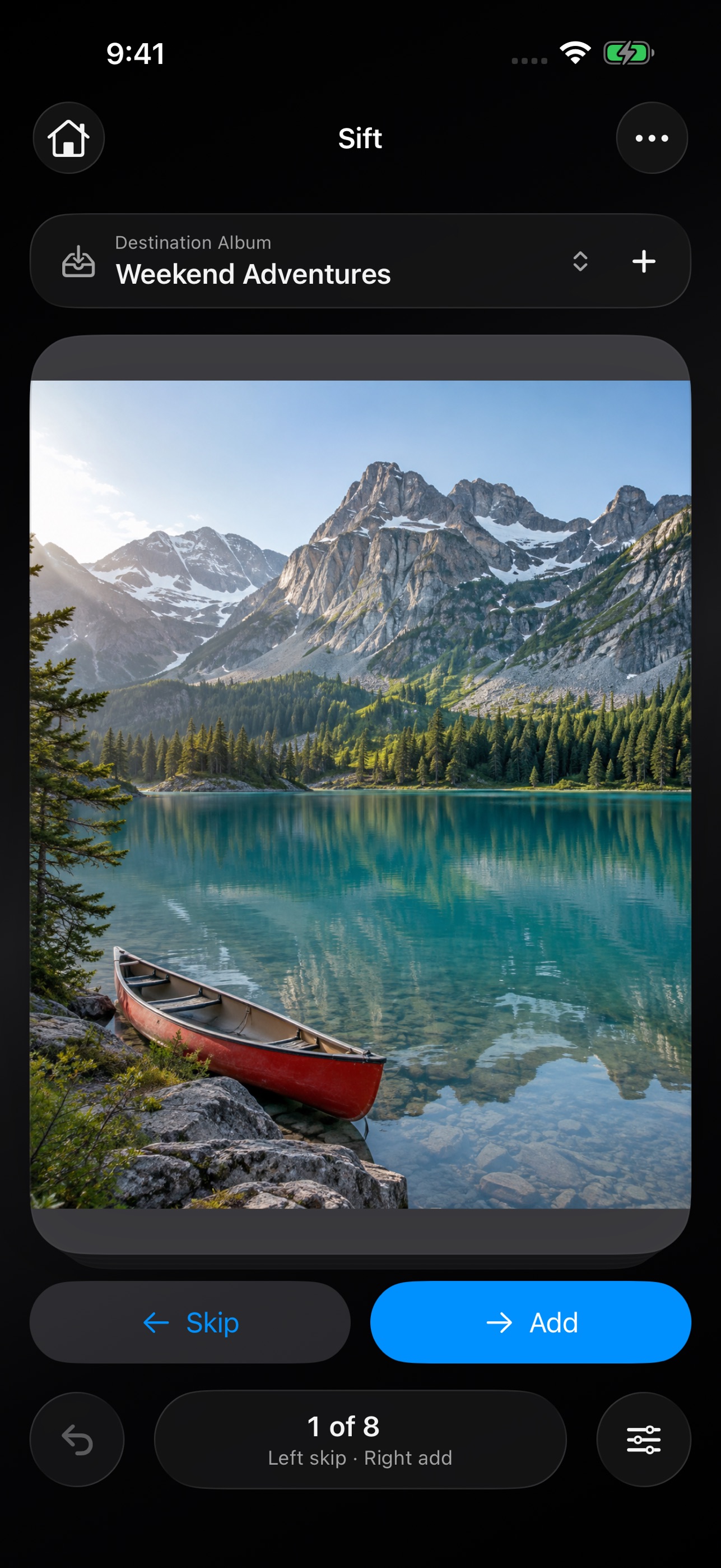 Screenshot 1 of Sift: Sort Photos