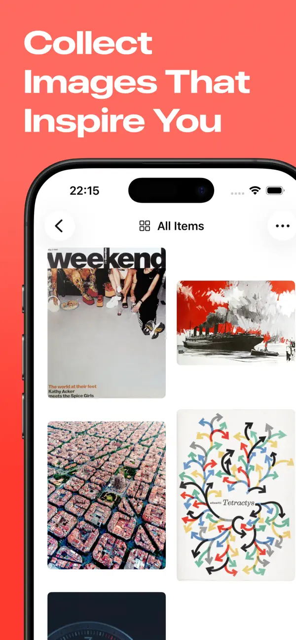 Screenshot #1 pour Gathered: Design Inspiration