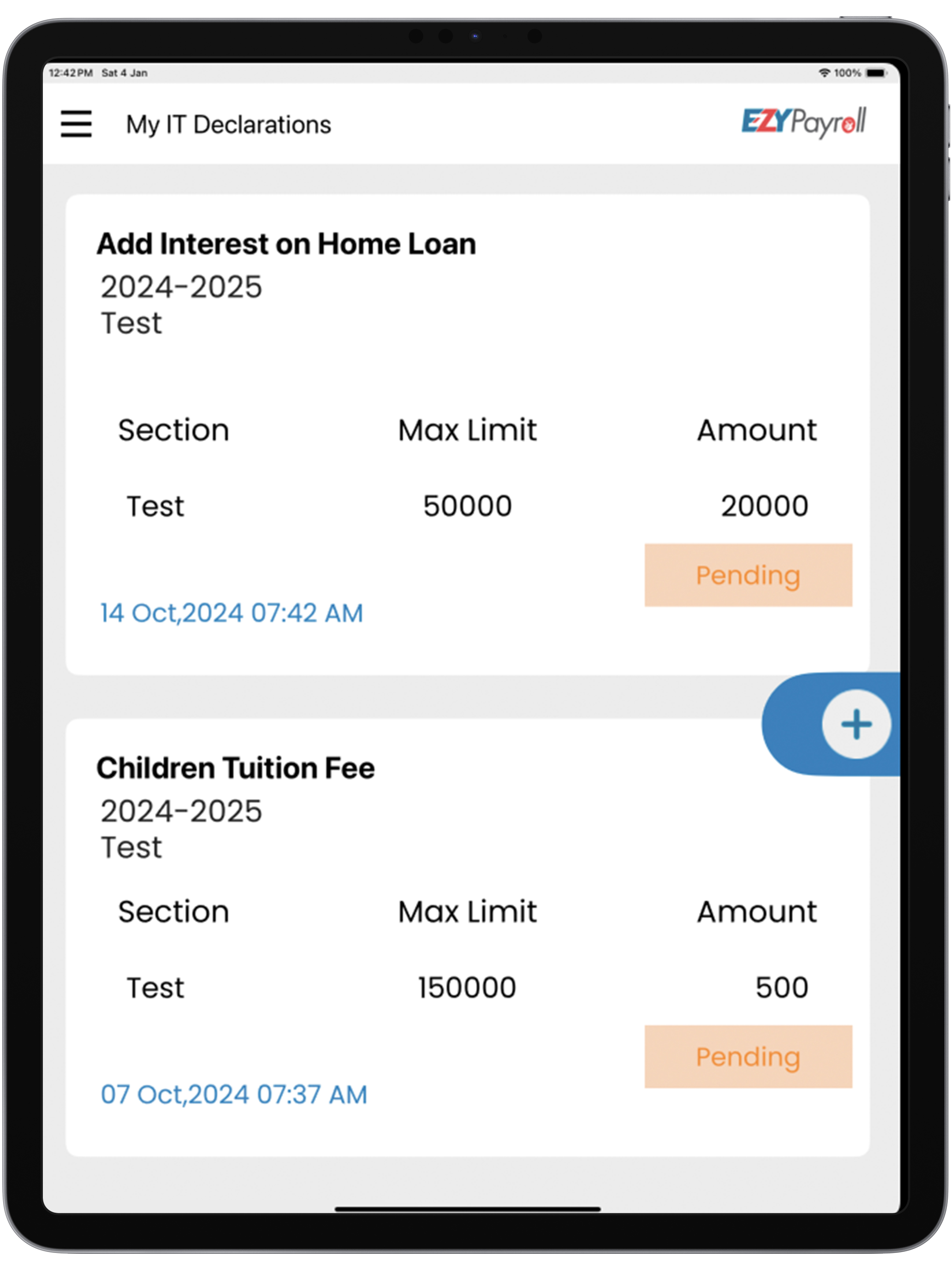 EZYPayroll screenshot 9