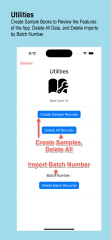 BooksRUs screenshot