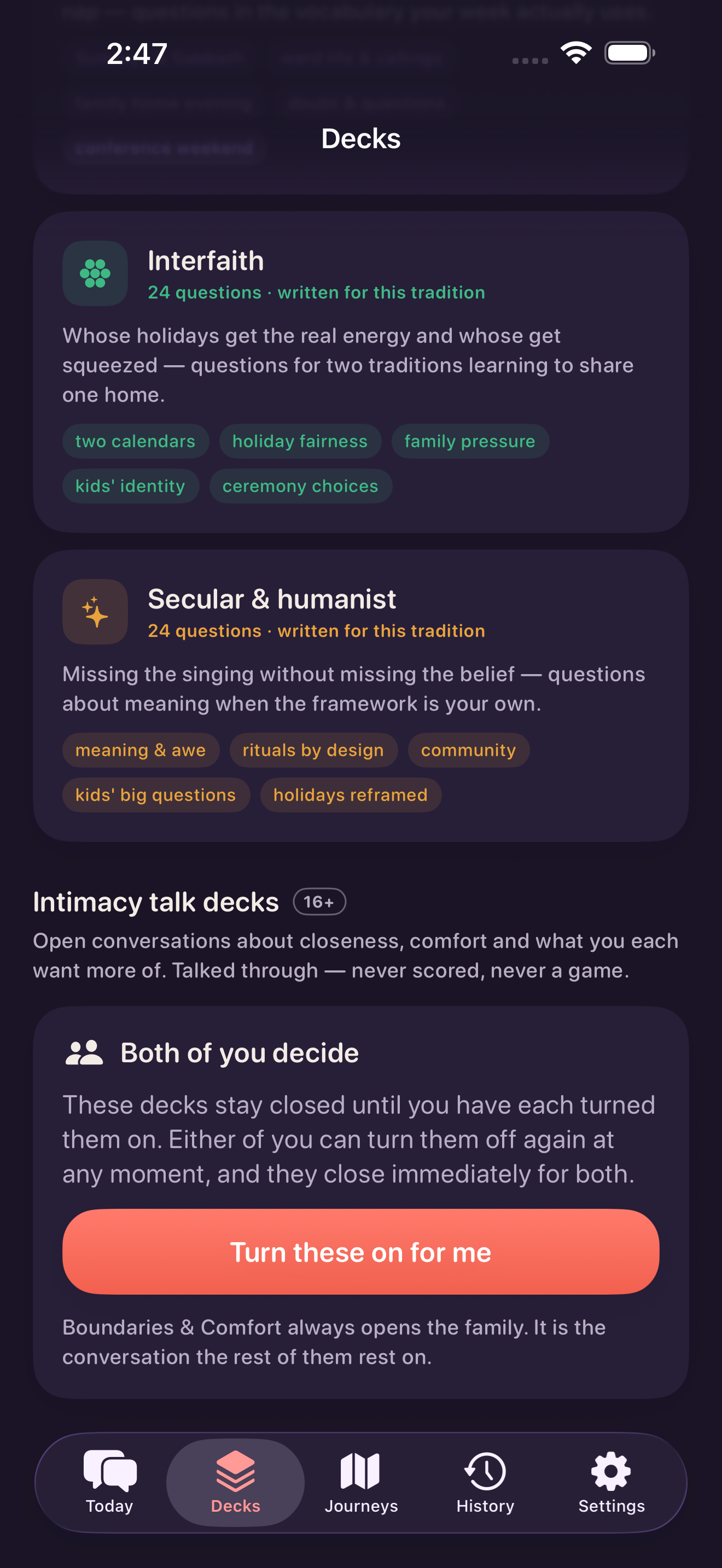 Wend: Couples Questions & Talk screenshot 6