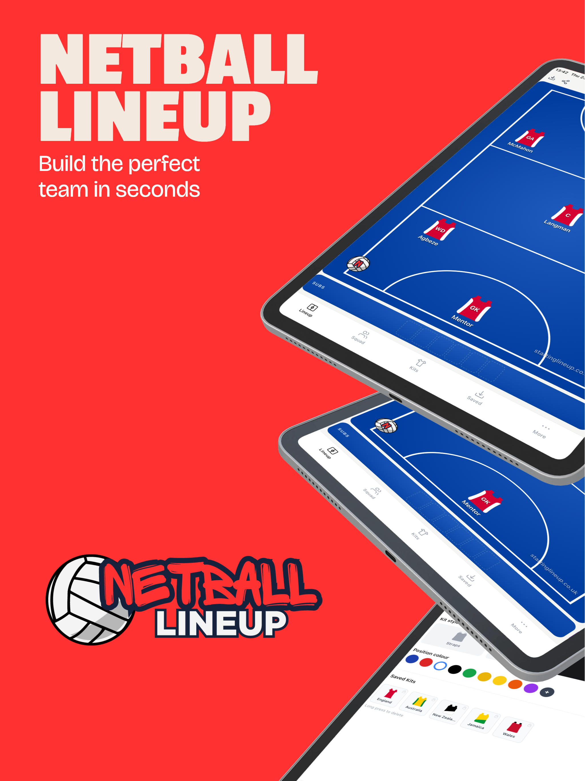 Netball Lineup screenshot 6