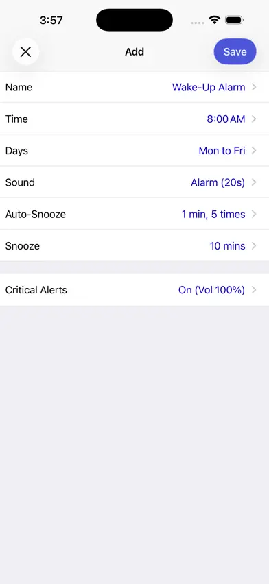 Aida Wake-Up Alarm screenshot 3