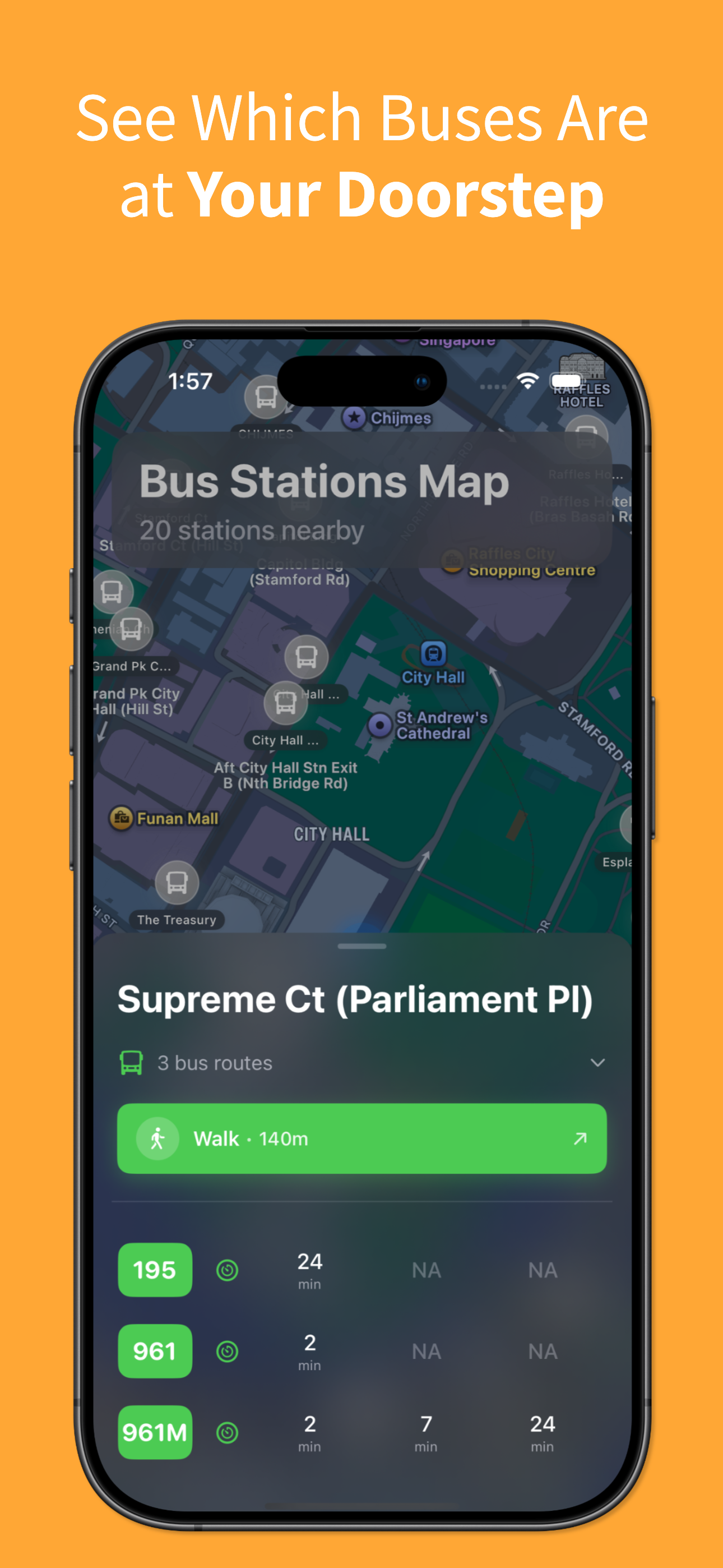 SG Bus ETA screenshot 5
