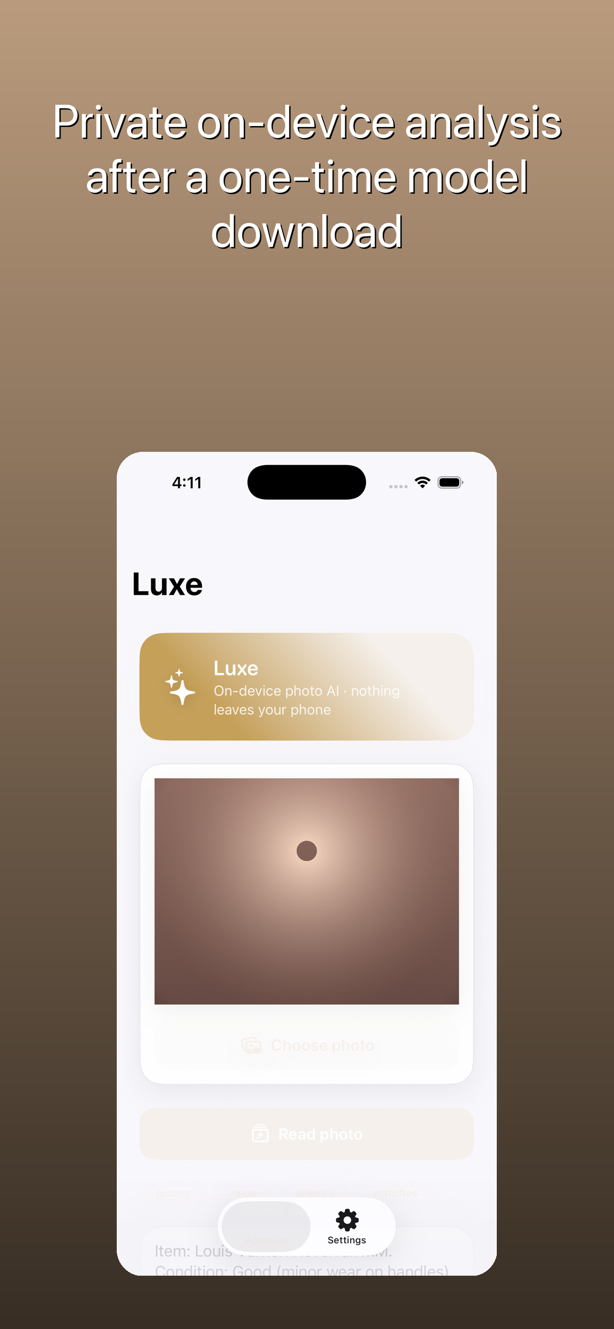 Luxe: Luxury Value AI screenshot 4