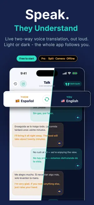 Sayso: AI Voice Translator screenshot 1