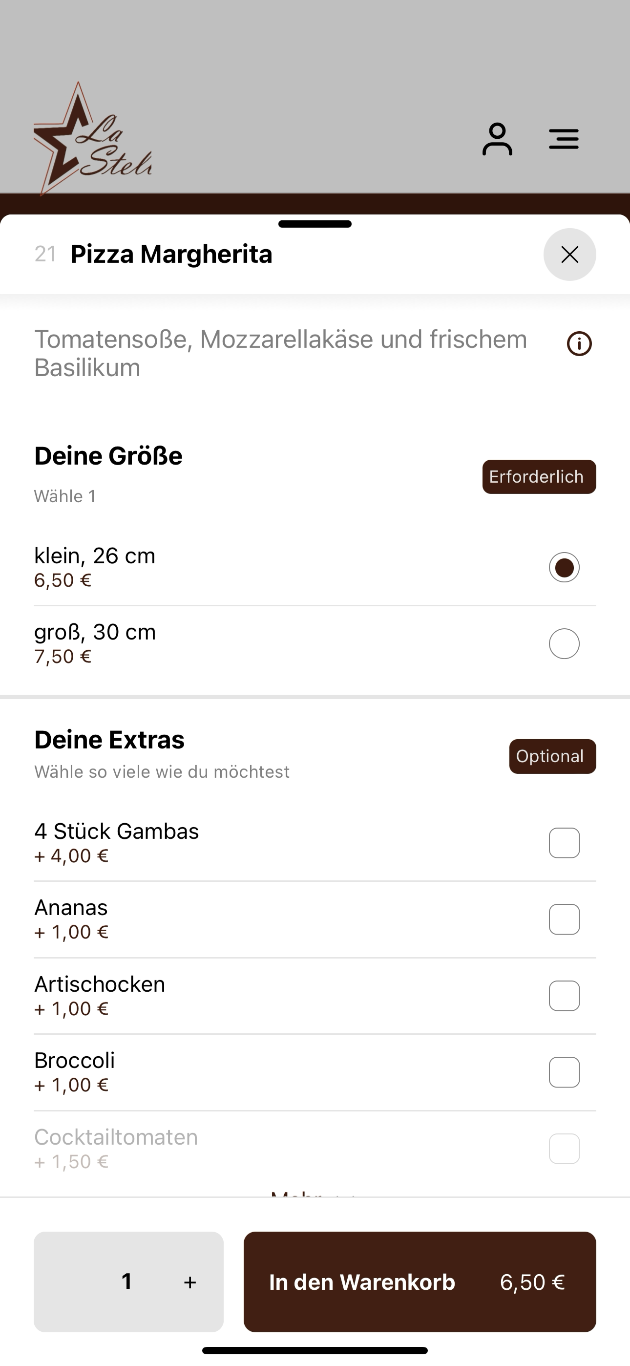 Pizzeria La Stella screenshot 4