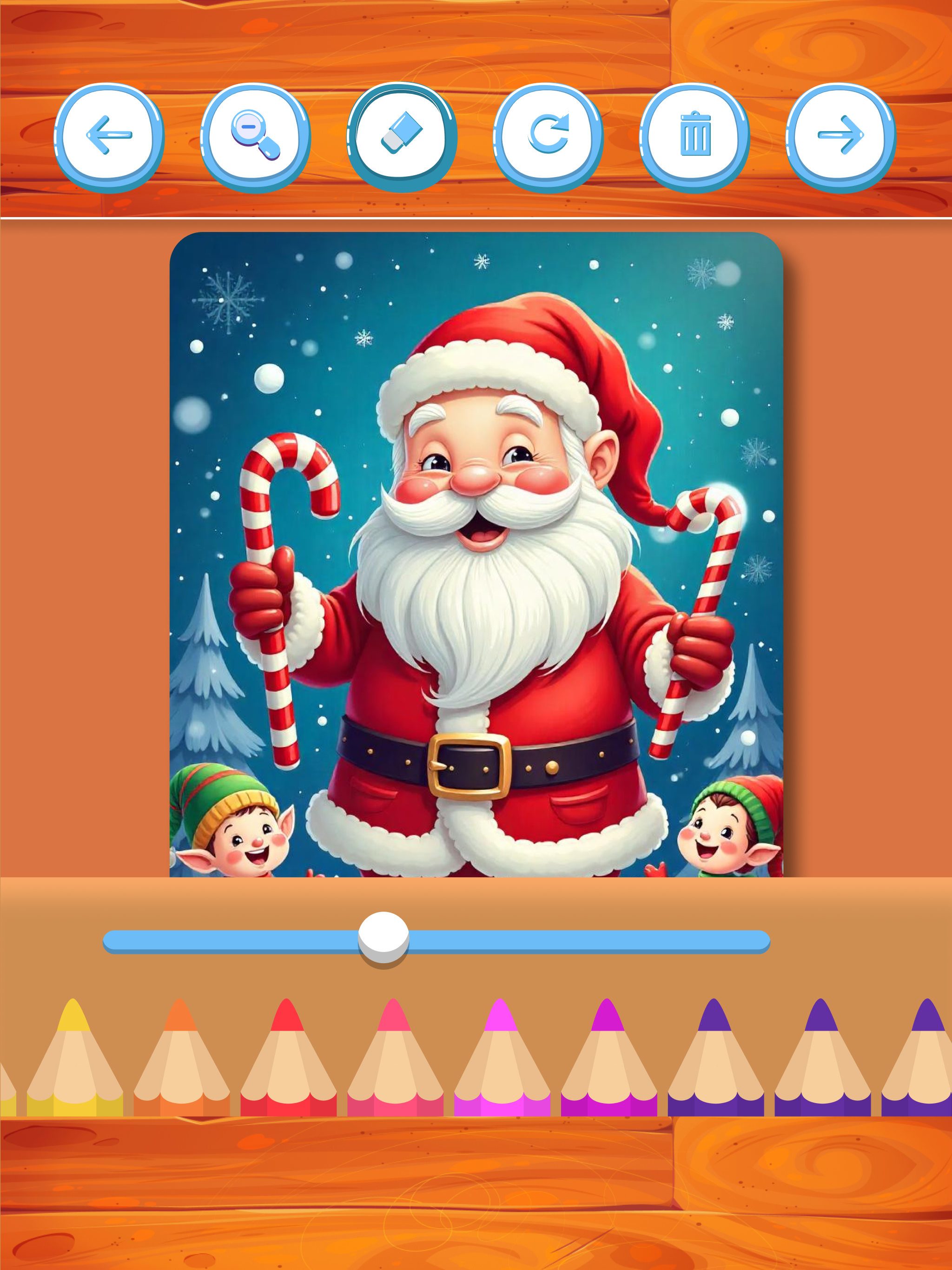 Christmas paint and drawing screenshot 6