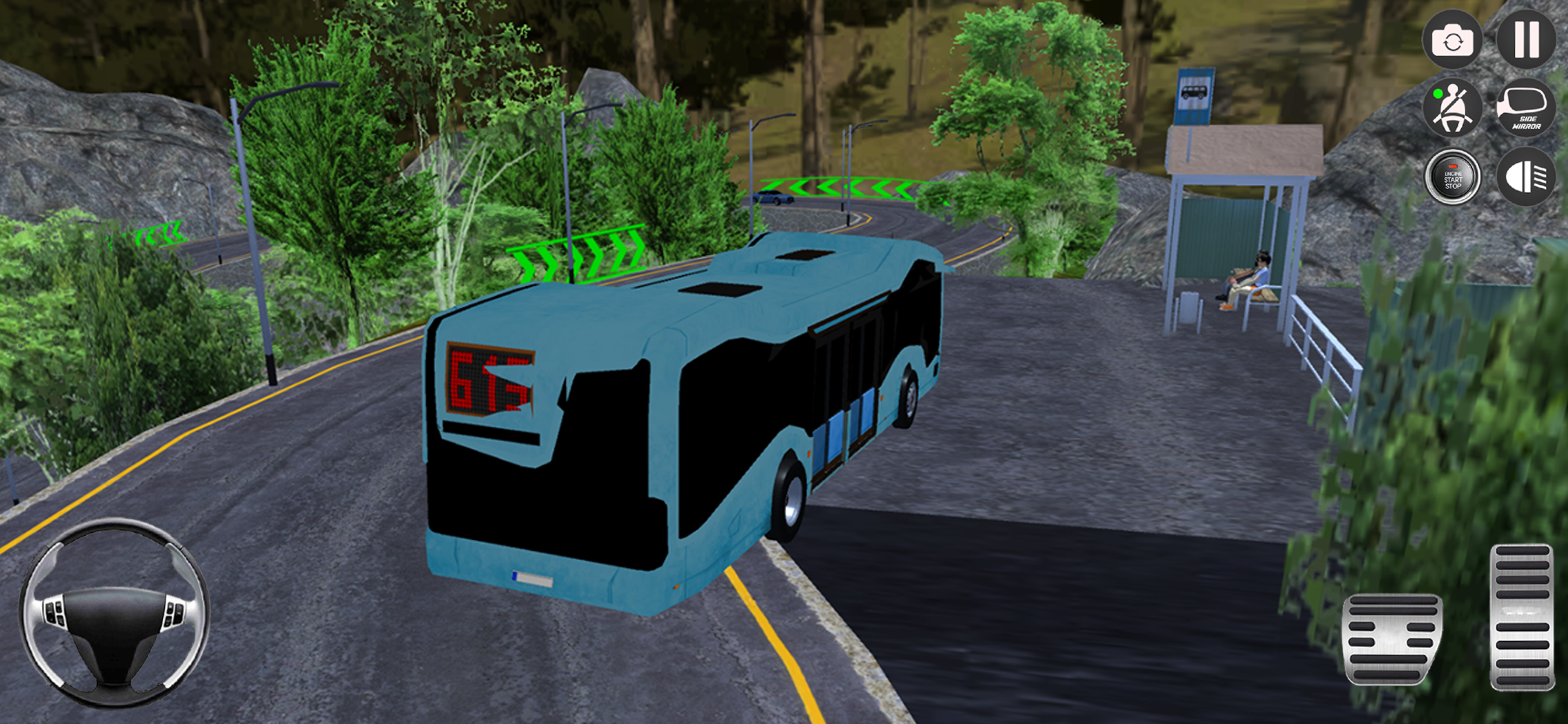 Bus Simulator: Coach Bus screenshot 4