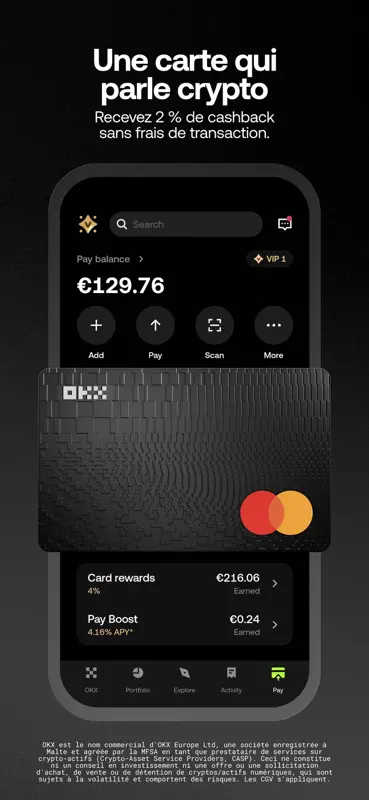 OKX - Achat & Earn BTC, DeFi screenshot 7 of 9