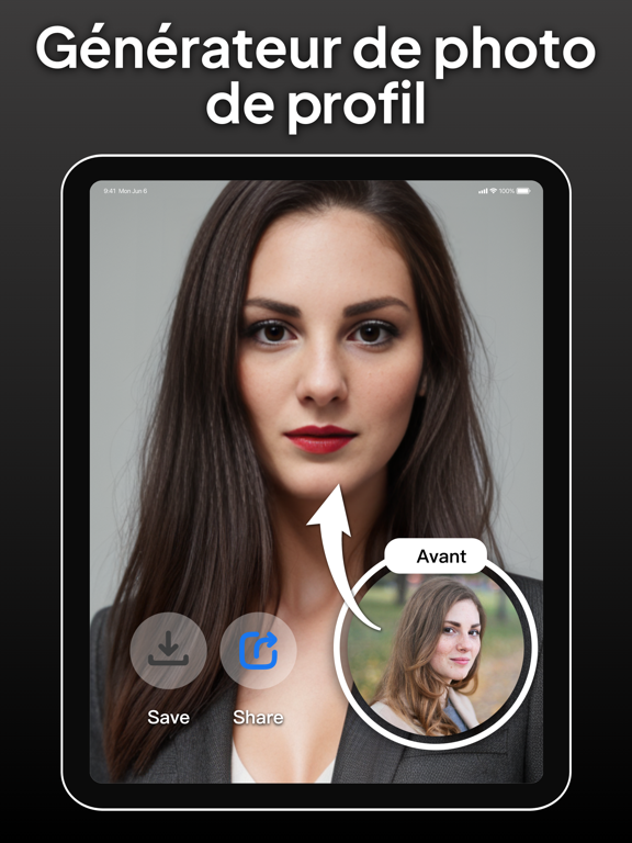 Screenshot #4 pour Générateur de Portraits AI