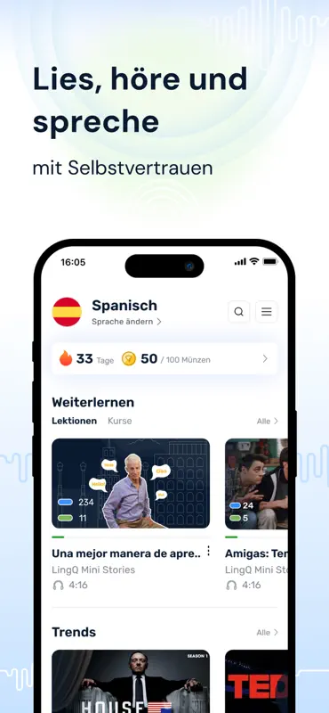 LingQ | Sprachen Lernen screenshot 5 of 10