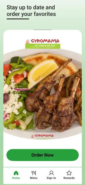Gyromania Grill App screenshot 1