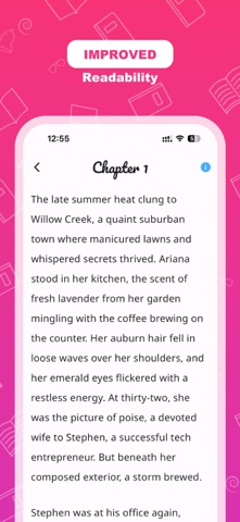 NovelNest-Novel & Love Stories iPhone screenshot