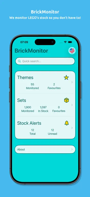 BrickMonitor screenshot 1 of 6