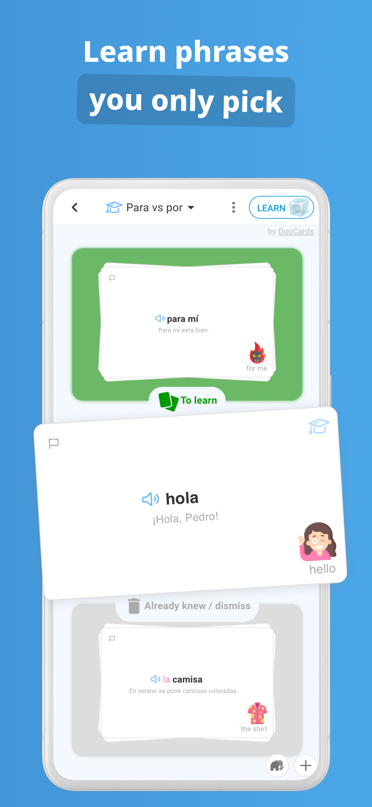 DuoCards: Language Learning