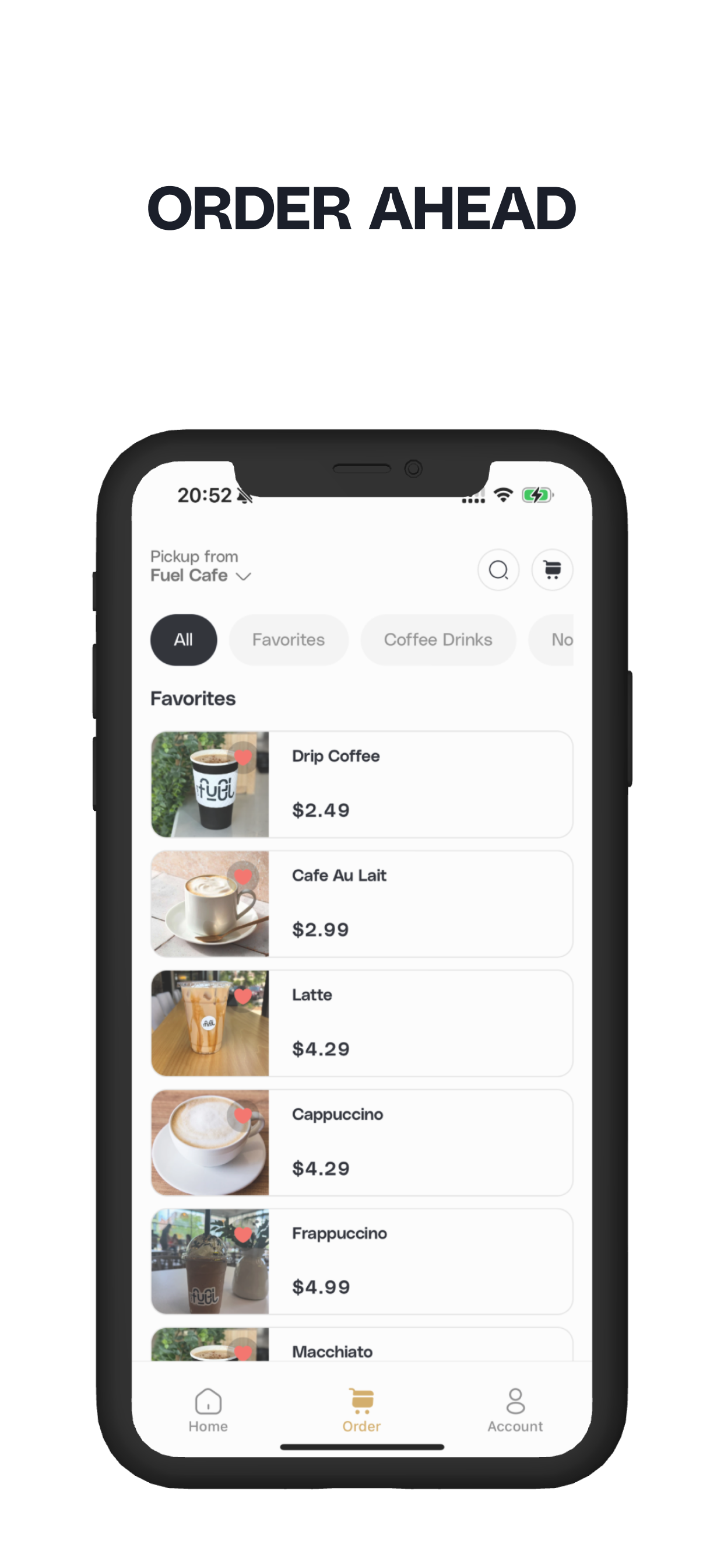 Cafe Fuel screenshot 3