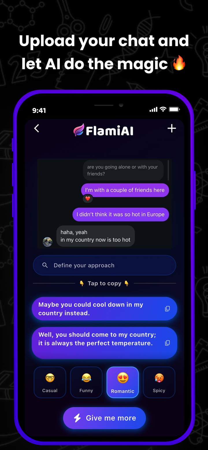 Flami AI: Texting and Glow Up screenshot 3