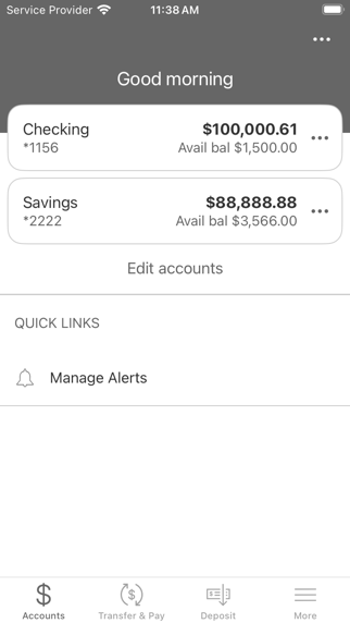 USI Federal Credit Union iPhone screenshot 2 - Finance app