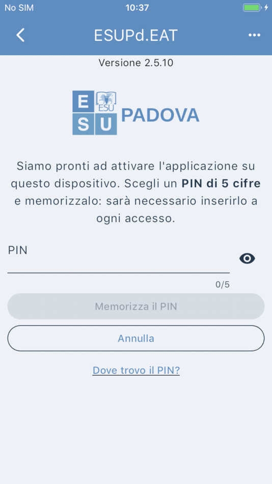 #3. ESUPd.EAT (iOS) De: In4matic srl
