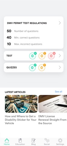 CDL Test Prep - Commercial iPhone screenshot