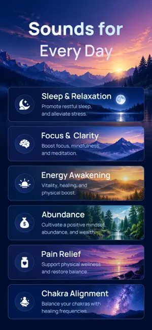 Solfeggio: Healing Frequencies screenshot 2