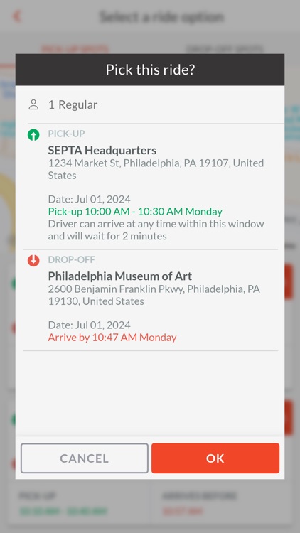 SEPTA OnDemand screenshot-5