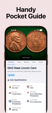 Obverso: Coin Value Scanner Screenshot 5 of 10