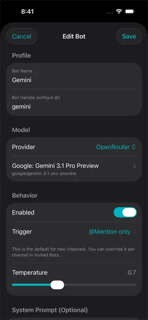 PingModel screenshot 3