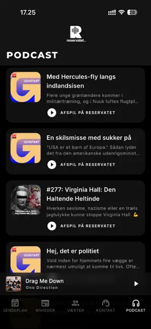 Reservatet.fm screenshot 3