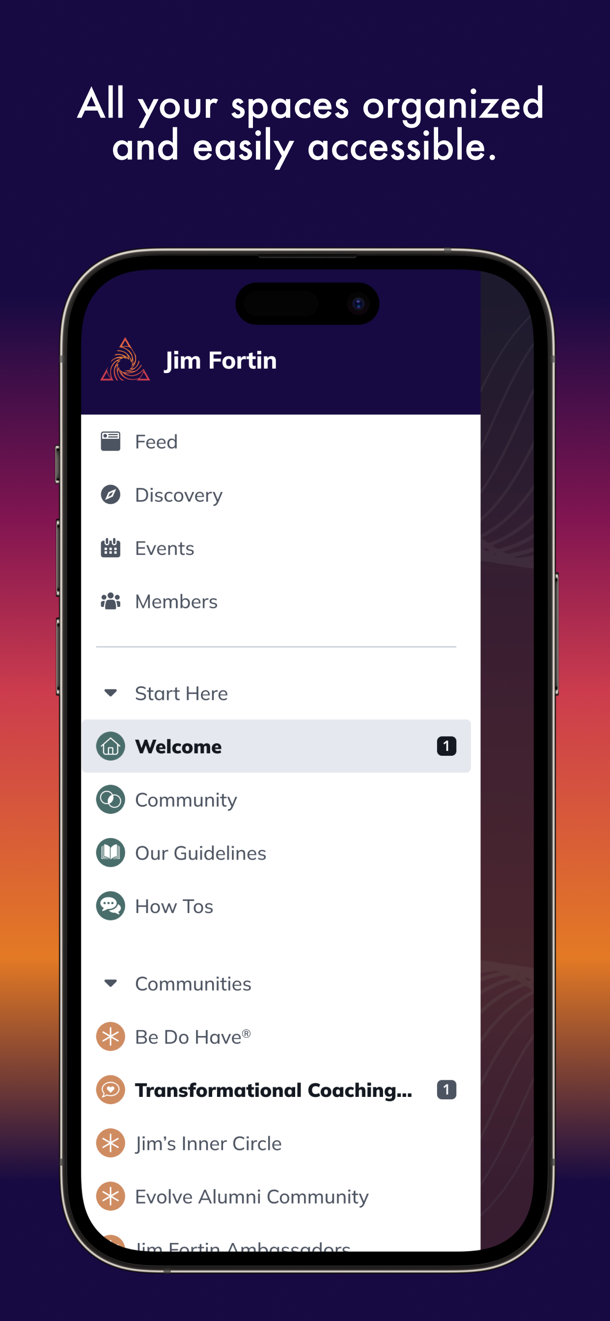 Jim Fortin Community