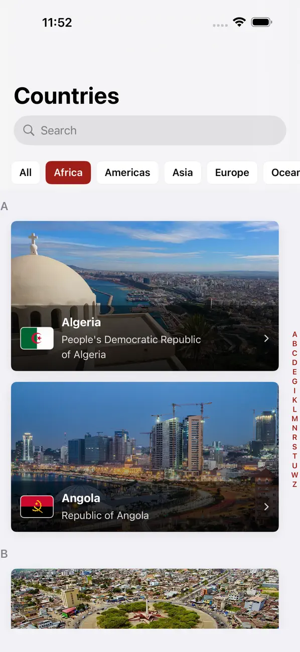 Screenshot #2 pour Countries of World