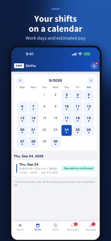 KMR Staff – Shifts & Reports screenshot 3
