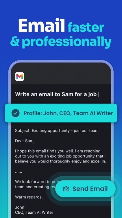 AI Writer: Email Letter Essay
