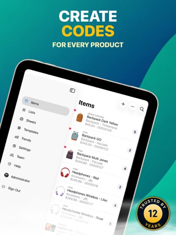 Scan Me: Product QR Codes iPad screenshot
