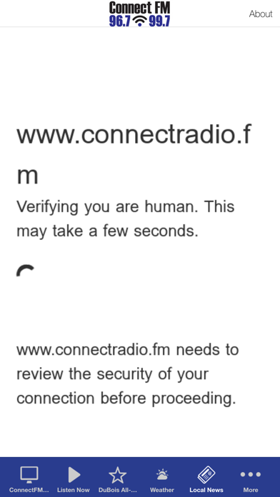 Connect FM App Screenshot